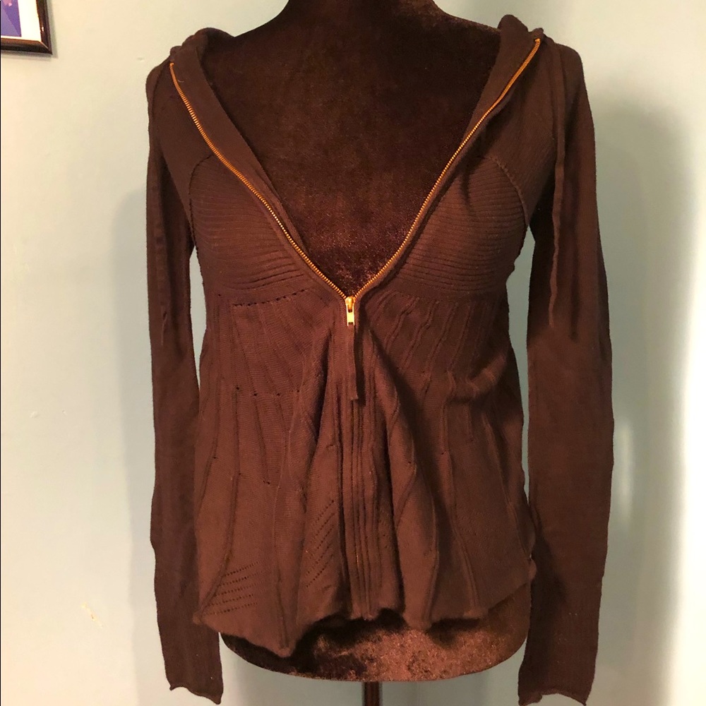 Lux Boho Ripped-up Black Hoodie